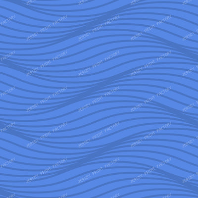 Rippled Flowing Billowy Subtle Wave - Dark Blue