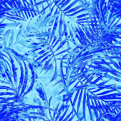 Tropical Graphic Paradise Blue Dream 2