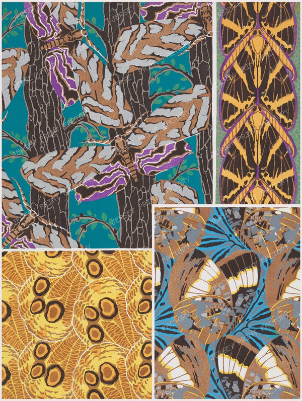 Butterfly Pattern, Colorful Butterflies, Vintage Butterflies