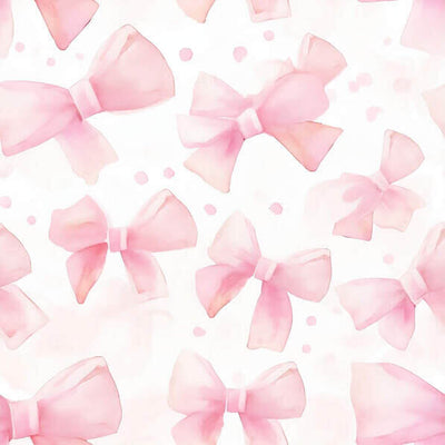 Pink Watercolor Bows