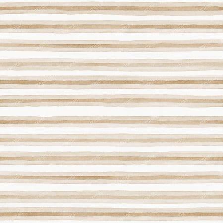 Blue Stripes, White Stripes, Lines, Watercolor Stripes — Brown