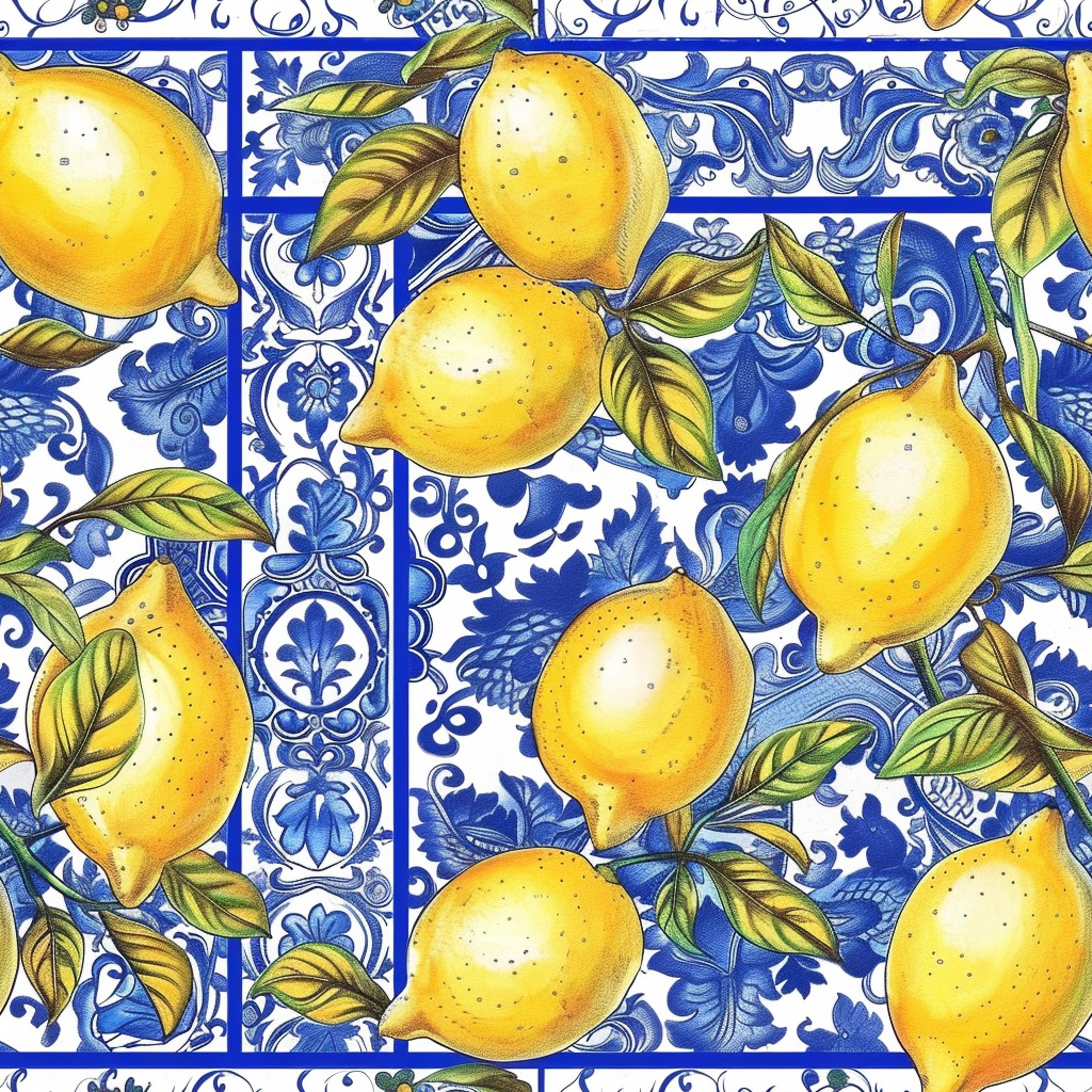 Sicilian Lemon Tiles No. 36