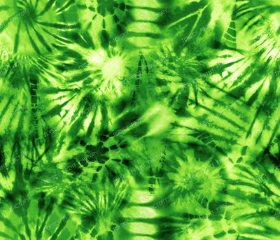 Crazy  Tie Dye GREEN