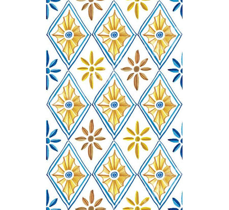 Siciliano - Conchiglia Fiore   Jersey Print