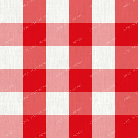 Faux Linen Gingham Check Textured Pattern