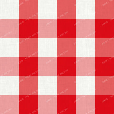 Faux Linen Gingham Check Textured Pattern