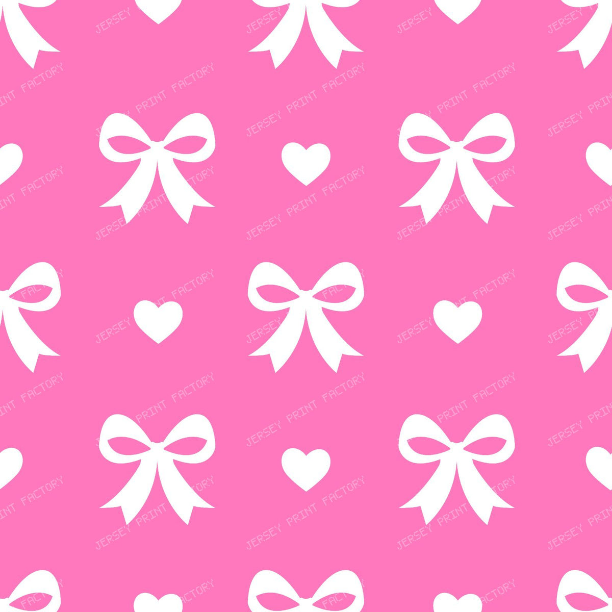 Bow Pattern, Coquette Bow, Ribbon, Cute Bow, White Bow, Hearts, Black — Pink 3