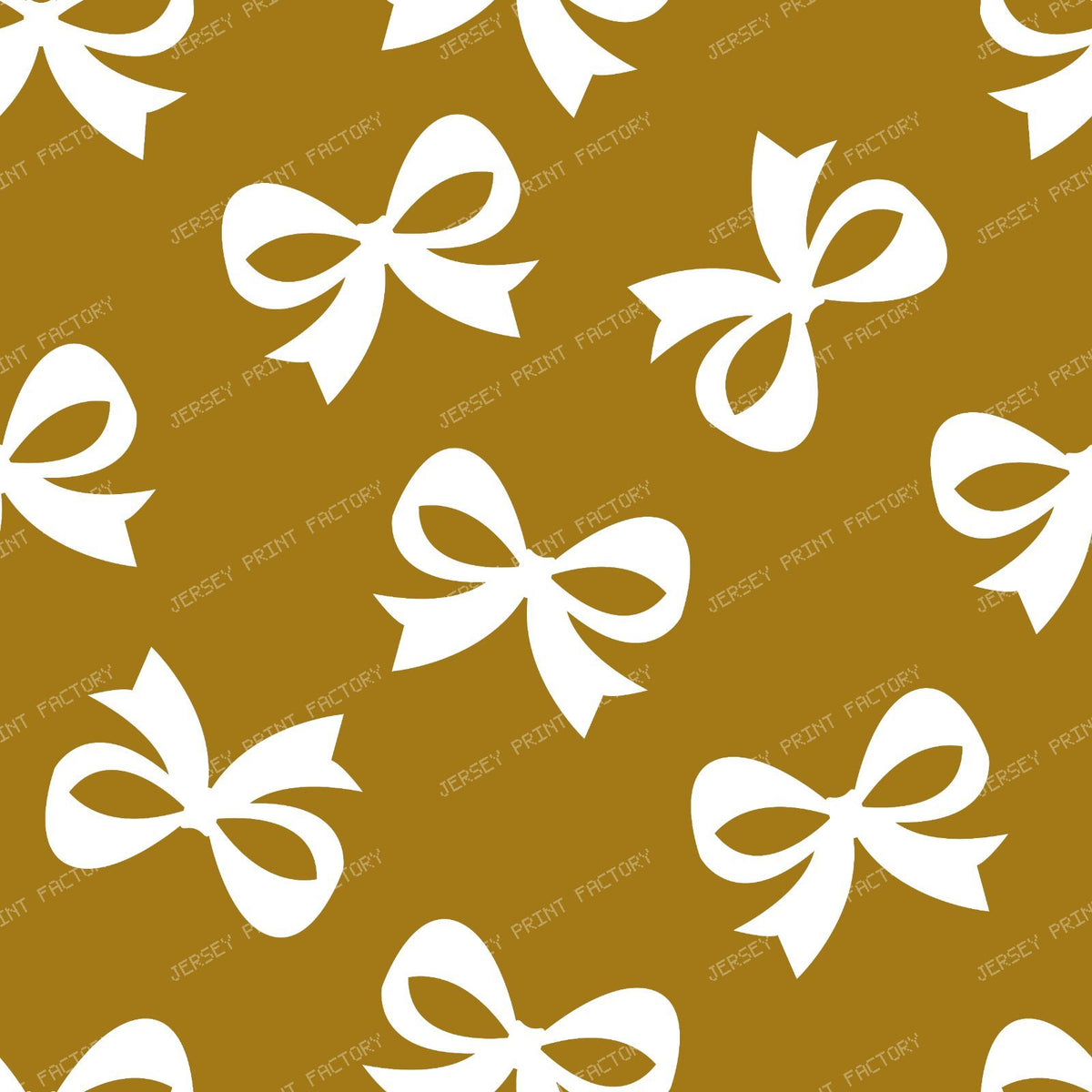 Bow Pattern, Coquette Bow, Ribbon Bow, Cute Bow, White Bow, Black — Brown 2