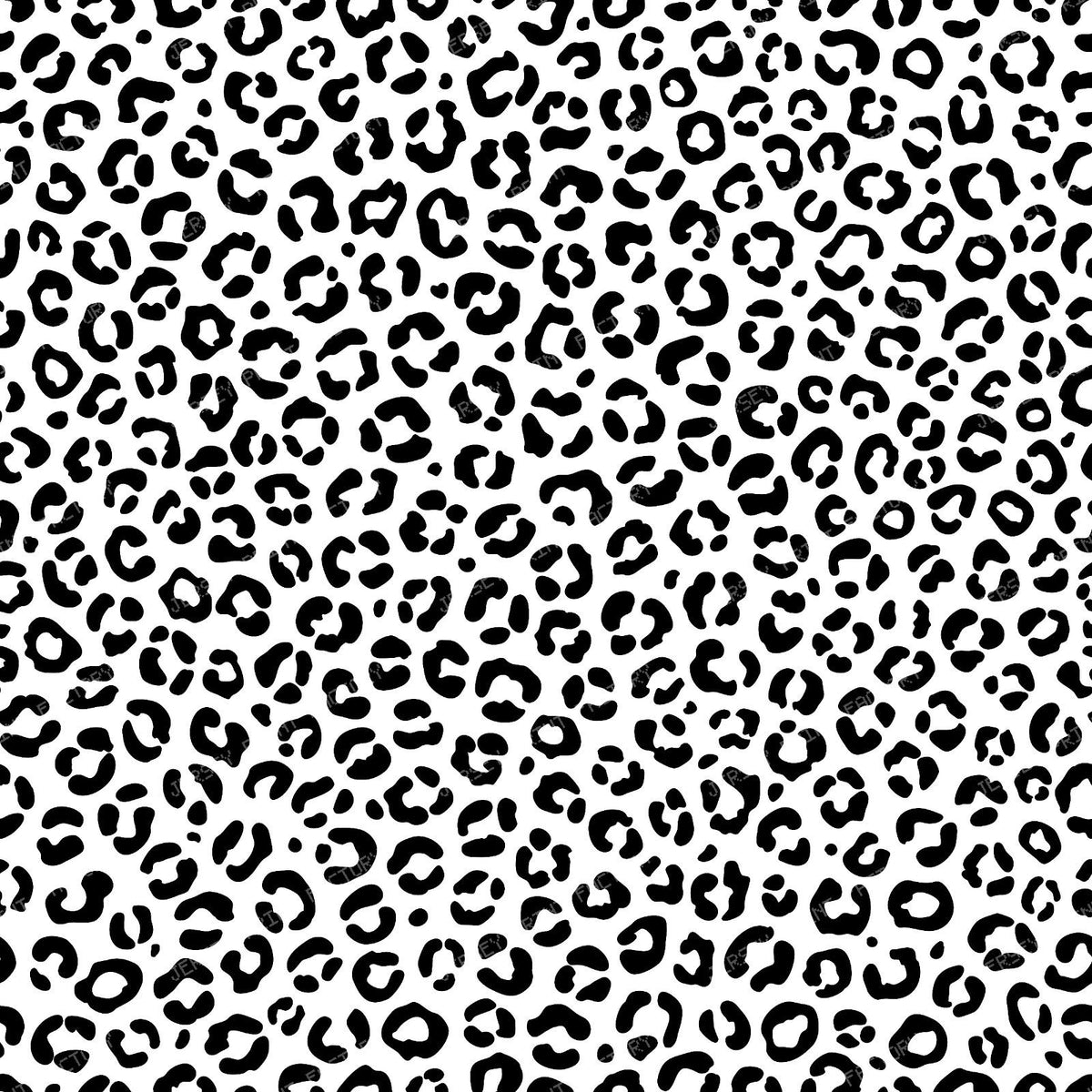 Leopard Print, Leopard Spots, Black and White