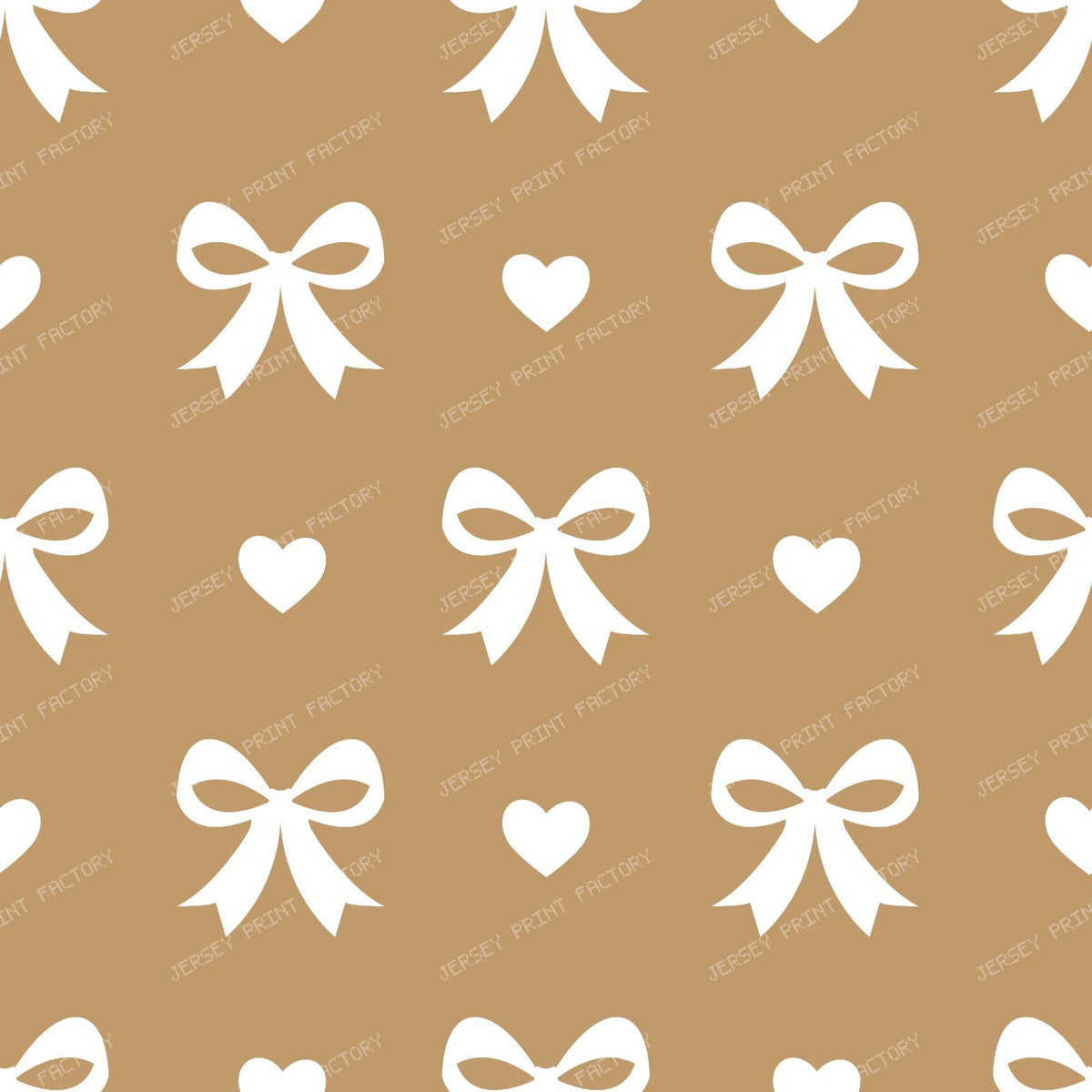 Bow Pattern, Coquette Bow, Ribbon, Cute Bow, White Bow, Hearts, Black — Brown 1