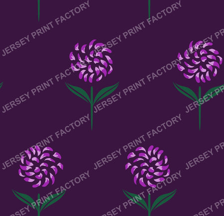 Lucky Clover | Clover Flowers - Dark Purple