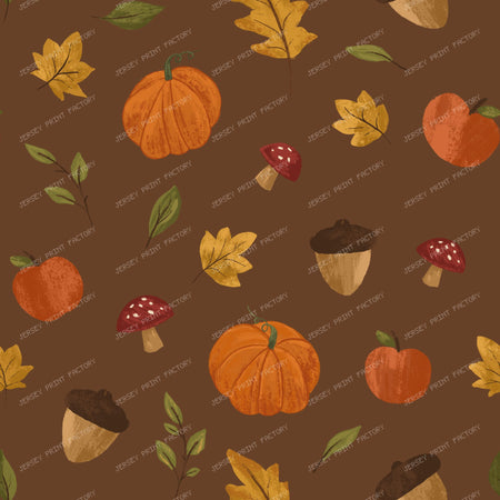 Cozy Autumn Harvest Brown