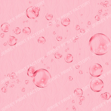 Monochromatic pink floating bubbles