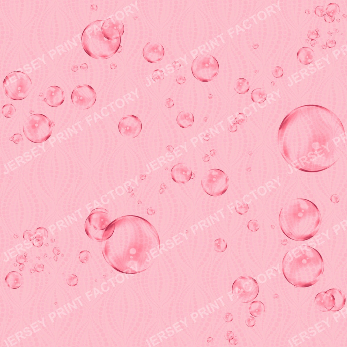 Monochromatic pink floating bubbles