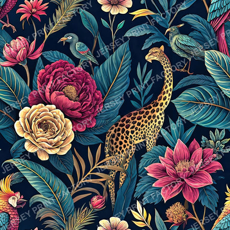 Dramatic Whisical Leopard And Birds 3