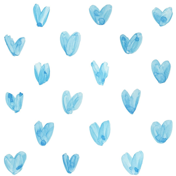 Hearts watercolor