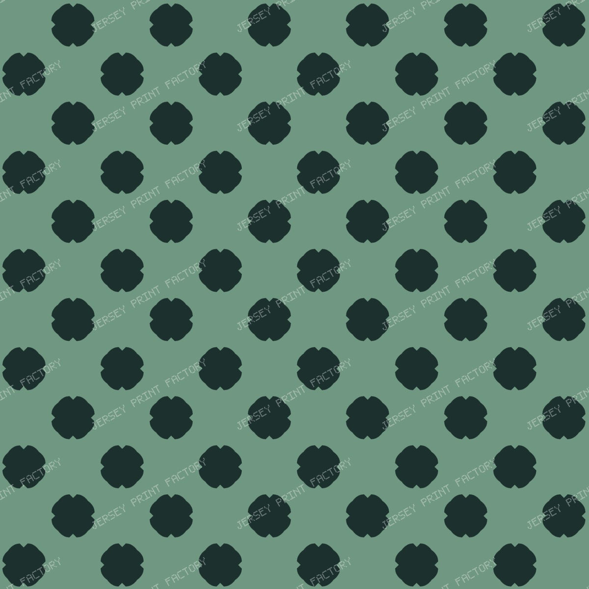 Cosmic Nebula Shamrock Dot Small