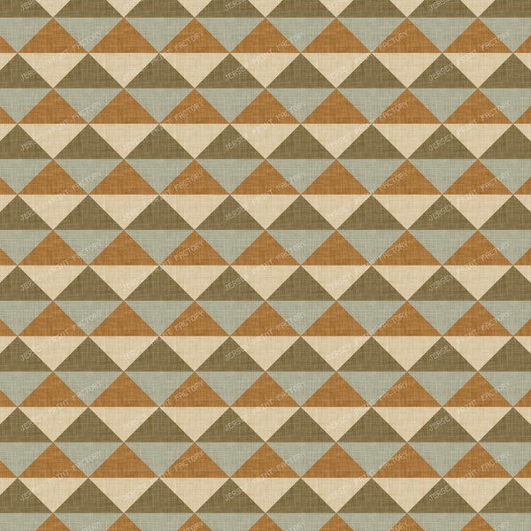 Pinwheel triangle - Cinnamon and Sage