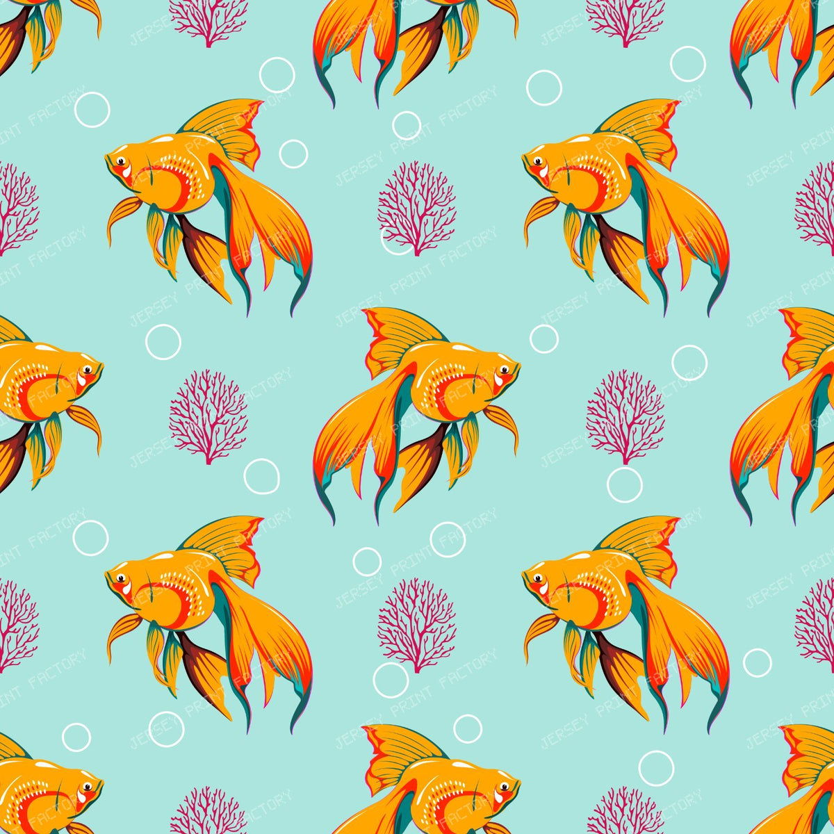Japanese Goldfish, Orange Fish, Fish Pattern, Aquarium Fish — Orange 2
