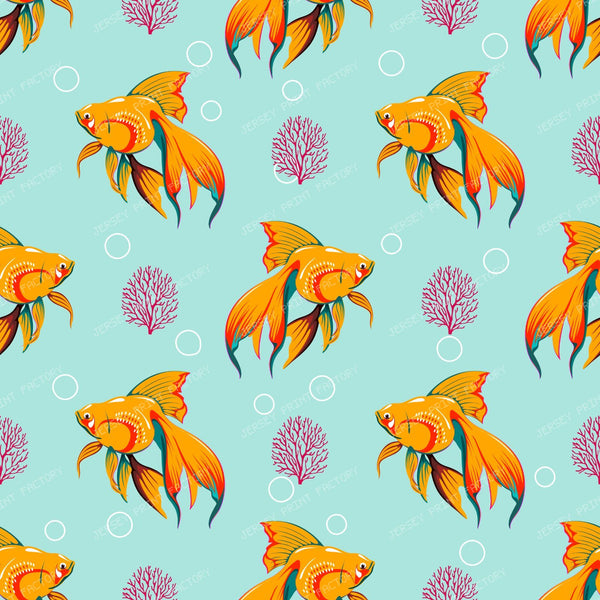 Japanese Goldfish, Orange Fish, Fish Pattern, Aquarium Fish — Orange 2