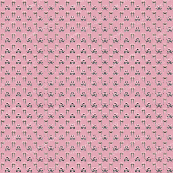Lemurs in Love on Pink