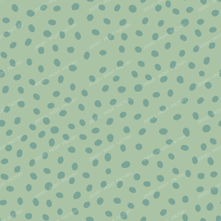 Nouveau Flora Dots Sage green