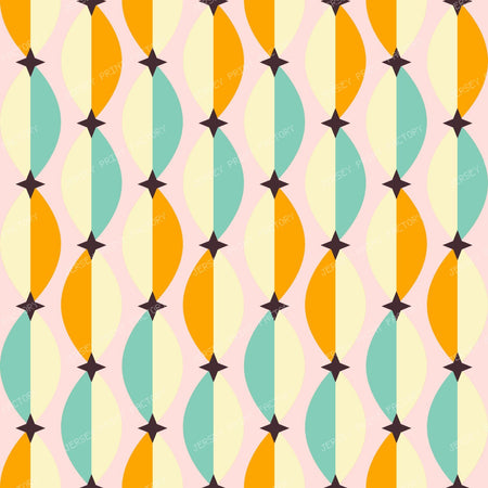2026 PJP 100 — 66 Geometric vibe with a Mid Century Modern Feel - Pink
