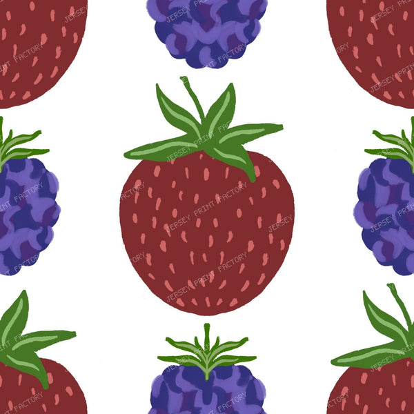 Blackberries and Strawberries