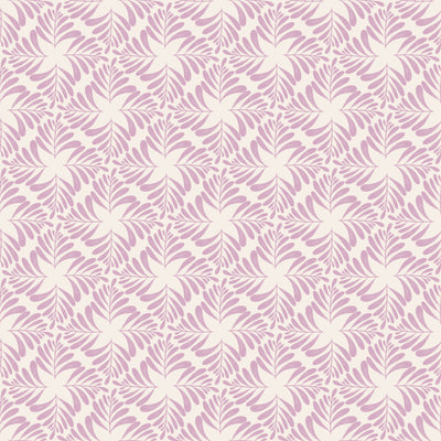 Fern Blockprint lilac