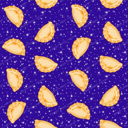 Large Galaxy Pierogi Dumplings On PUrple