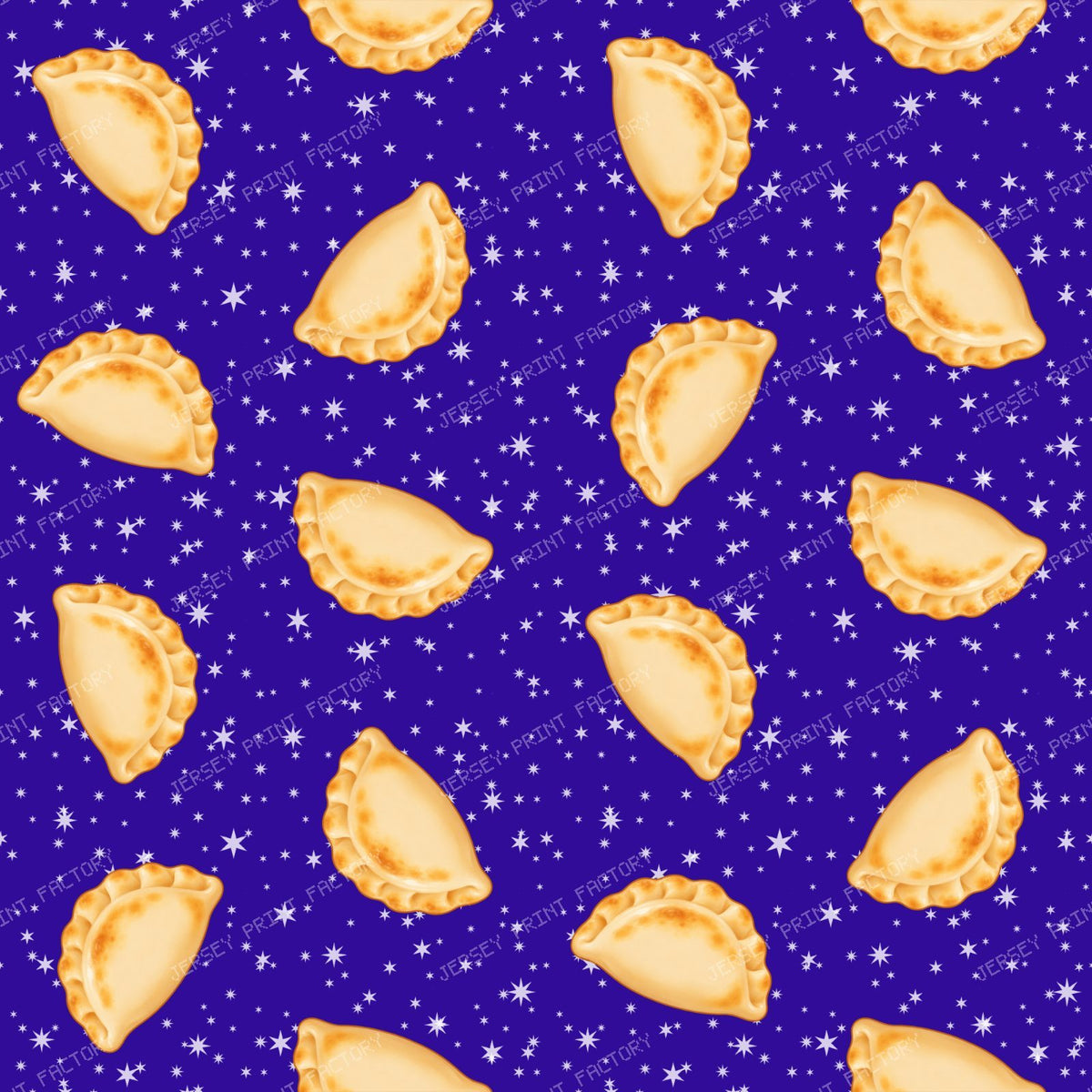 Large Galaxy Pierogi Dumplings On PUrple