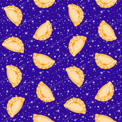 Large Galaxy Pierogi Dumplings On PUrple