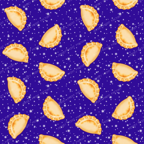 Large Galaxy Pierogi Dumplings On PUrple