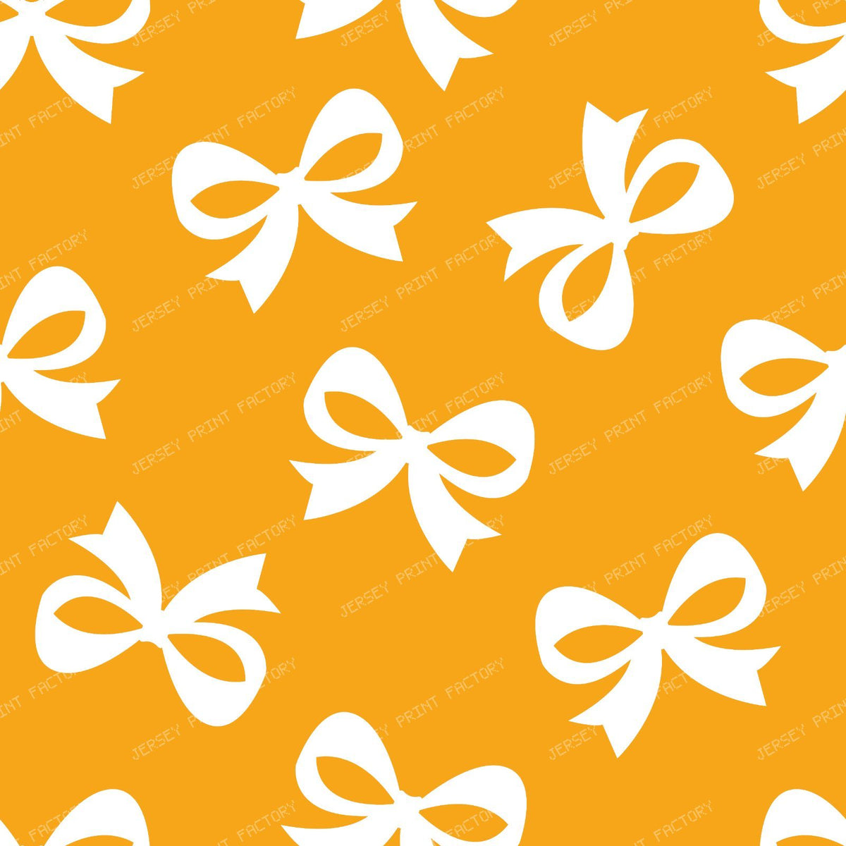 Bow Pattern, Coquette Bow, Ribbon Bow, Cute Bow, White Bow, Black — Orange 1