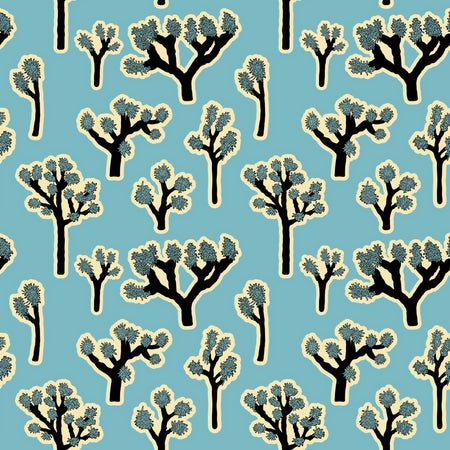 Artsy Joshua Trees