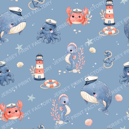 Ocean Animals   Blue
