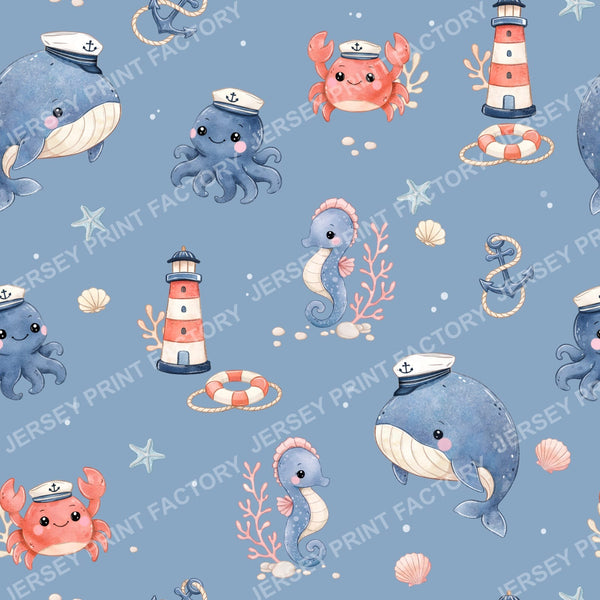 Ocean Animals   Blue