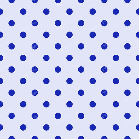 Sunlit Tiny Poka Dots — Light Blue with Bright Blue Dots