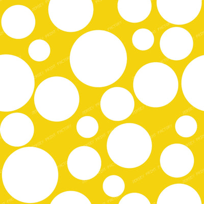 Pattern Of Dots, Blue Dots, Dotted, Spots, Circles — Yellow
