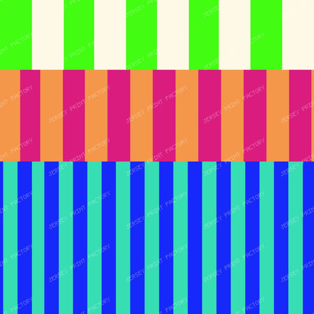 Colorful Geometric Stripes  – Retro Modern Abstract — Bold Retro