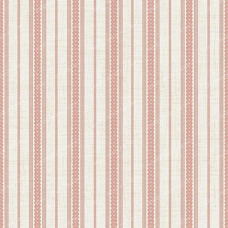 Braided Ticking Stripes In chestnut