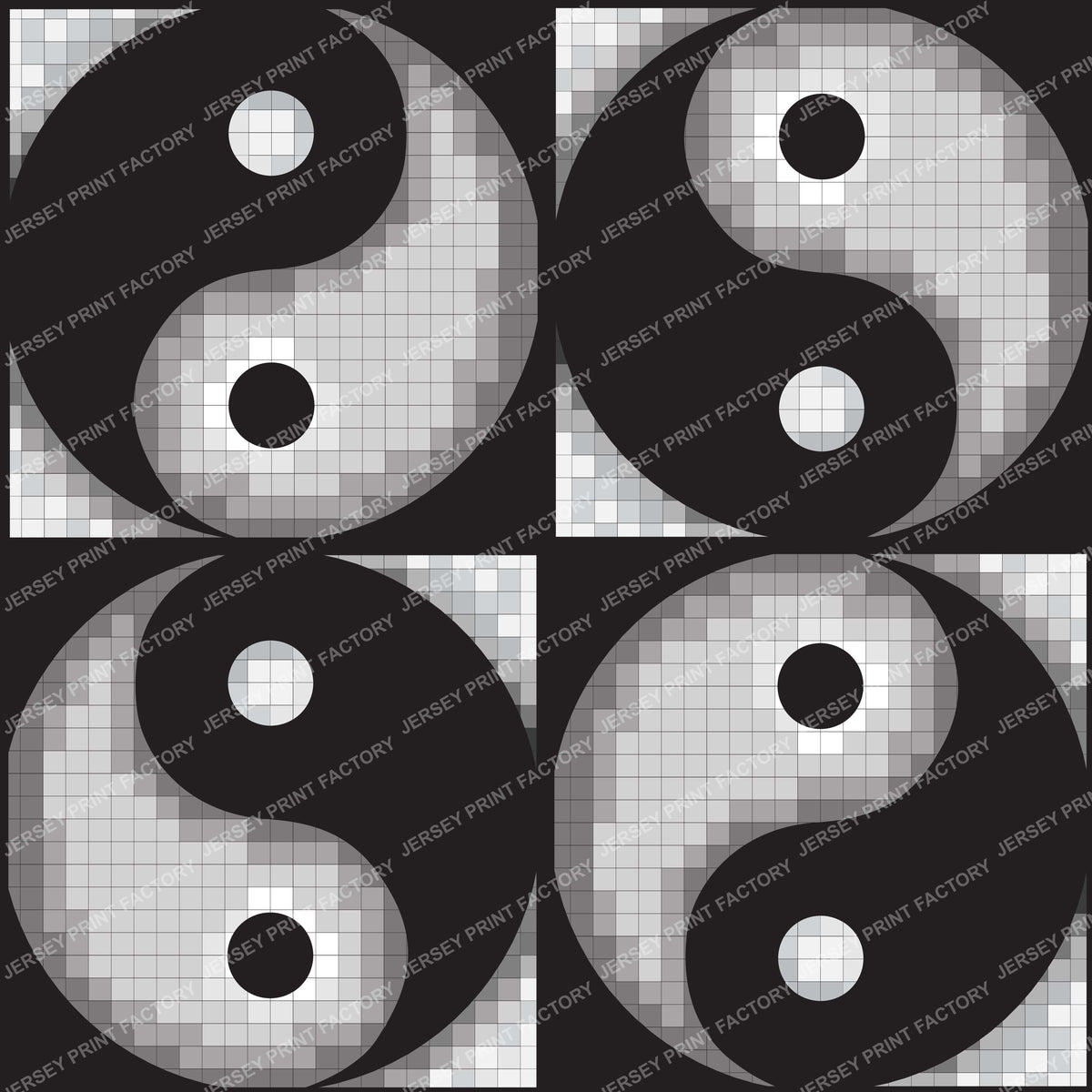 Black and White Yin Yang