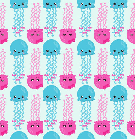 Jellyfish Pattern, Cute Jellyfish, Sea Animals