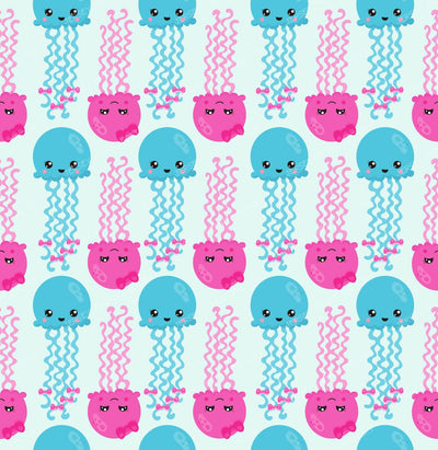 Jellyfish Pattern, Cute Jellyfish, Sea Animals