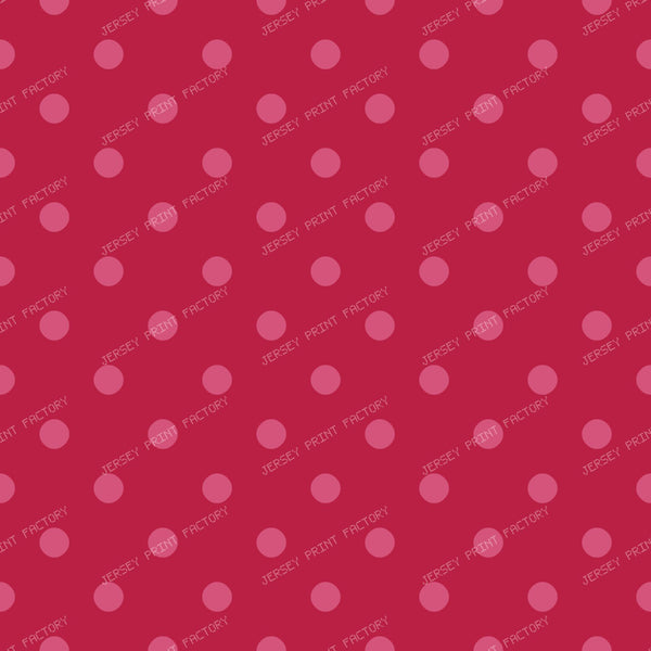 Sunlit Tiny Poka Dots — Hot Pink with Pink Dots