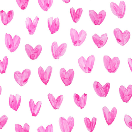 Hearts watercolor
