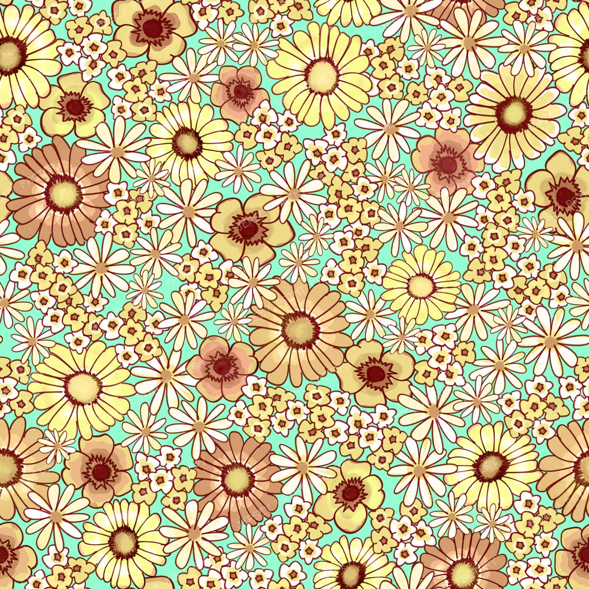 Boho Spring BouquetMint