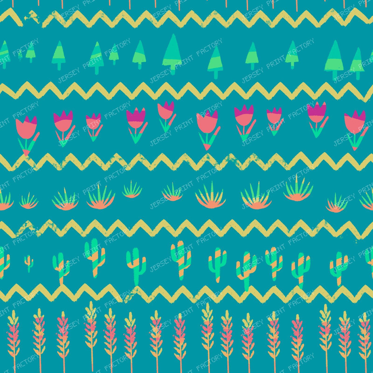Desert Garden Boho – Teal