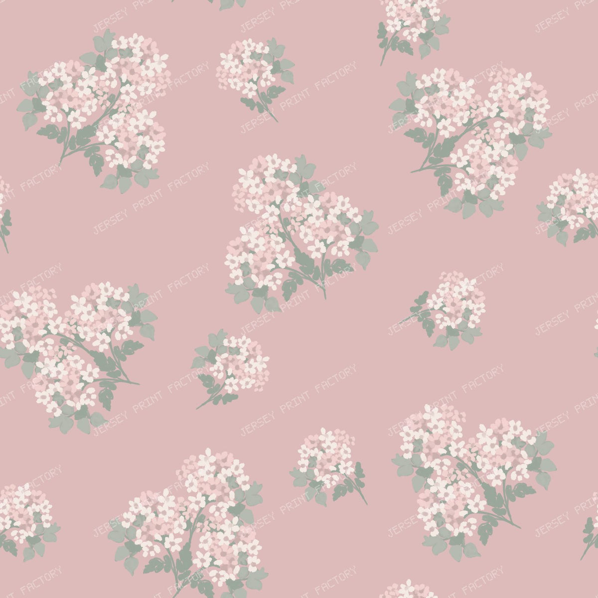 Delicate Hydrangea Botanicals — Pink