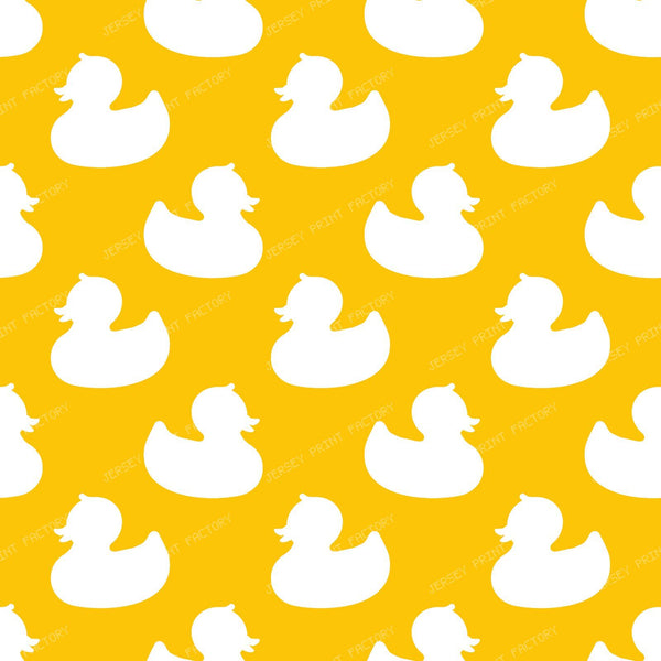 Pattern Of Ducks, Cute Ducks, Duck Silhouette, Duckling, Black — Yellow